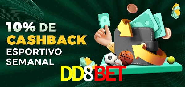 10% de bônus de cashback na DD8Bet